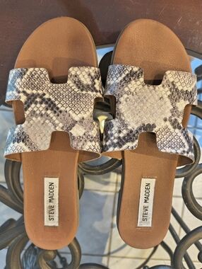 Steve Madden Python Harriet Sandals